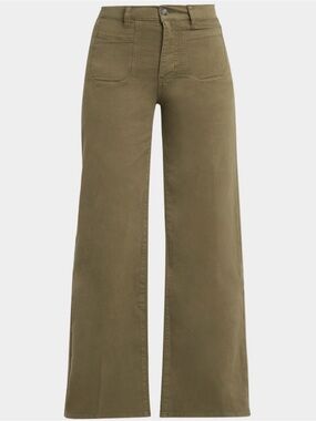 Frame Le Slim Palazzo pant in olive grove